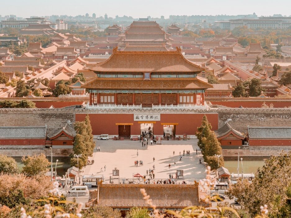 aerial view of city during daytime